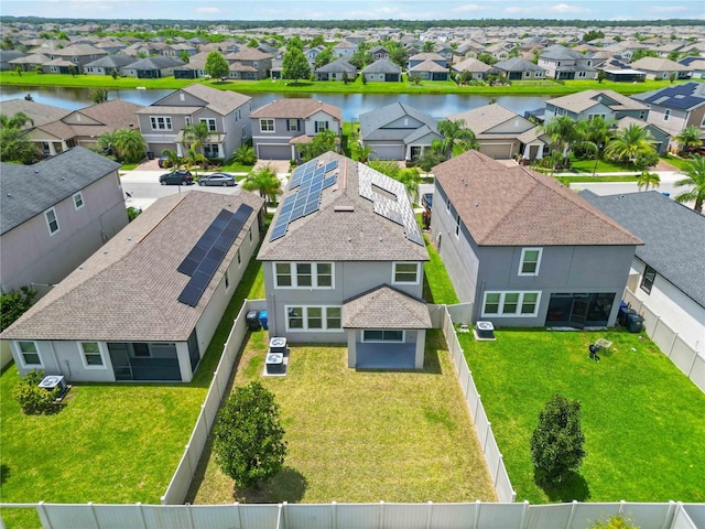 9629 Ivory Dr, Ruskin, FL 33573 - aerial perspective of suburban area with a nearby body of water
