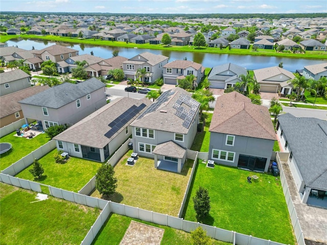 9629 Ivory Dr, Ruskin, FL 33573 - aerial perspective of suburban area with a nearby body of water
