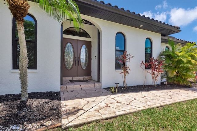 355 Trieste Dr, Punta Gorda, FL 33950 - view of exterior entry with stucco siding