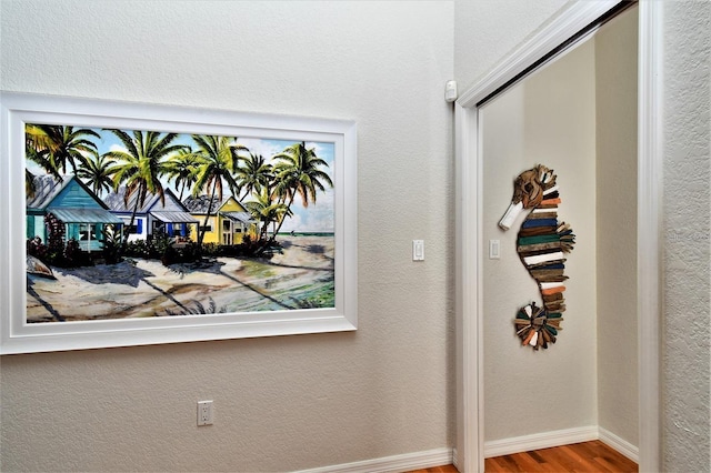 355 Trieste Dr, Punta Gorda, FL 33950 - detailed view of wood finished floors and baseboards