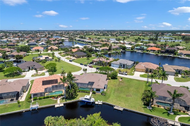 355 Trieste Dr, Punta Gorda, FL 33950 - aerial view of residential area with a nearby body of water