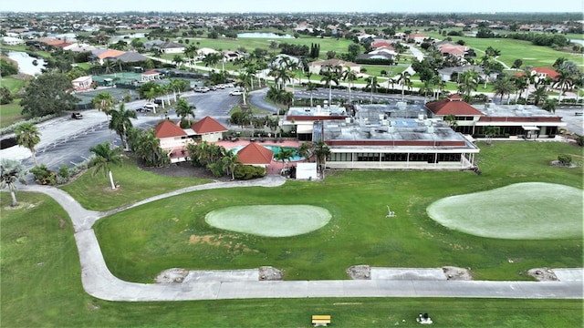 355 Trieste Dr, Punta Gorda, FL 33950 - aerial view of property and surrounding area featuring a local golf course and nearby suburban area