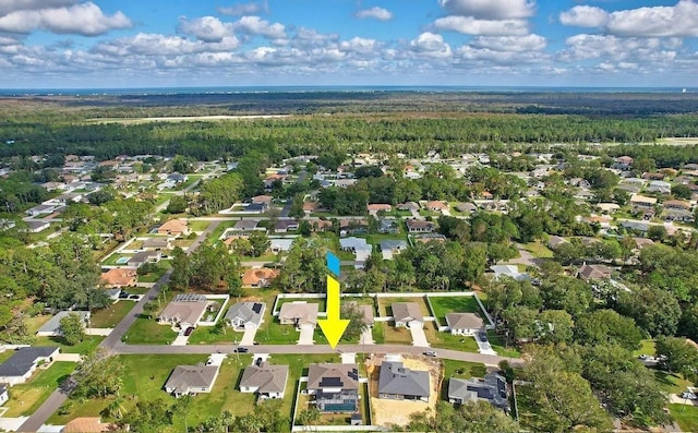 6 Pine Bluff Ln, Palm Coast, FL 32164 - view of property location featuring a heavily wooded area and nearby suburban area