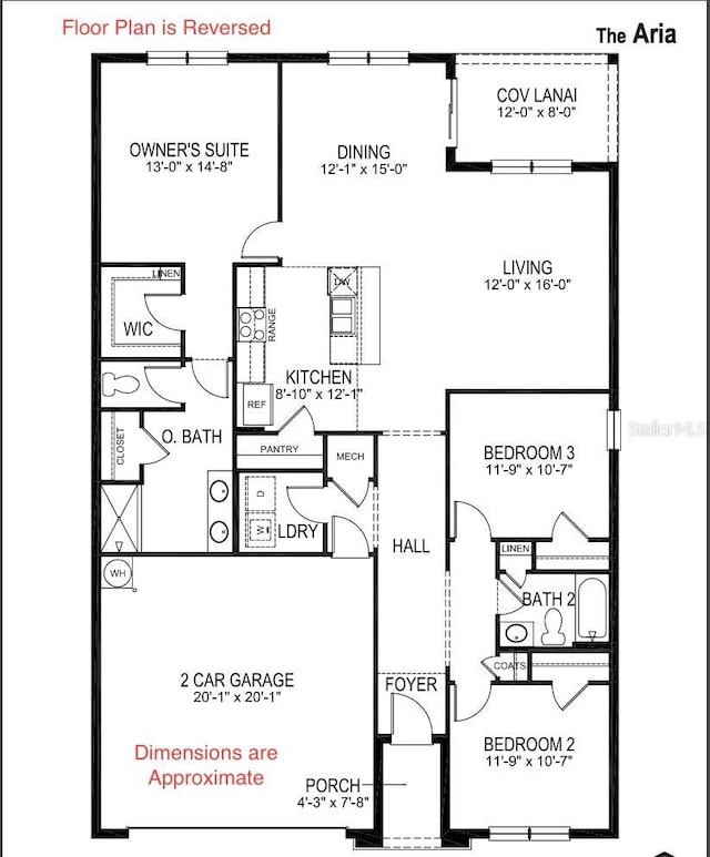 12293 Mountain Island Trl, Parrish, FL 34219 - view of floor plan / room layout