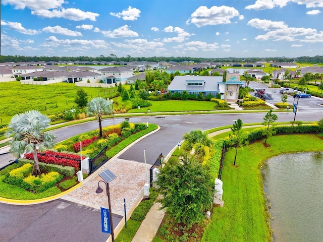 5318 124th Ave E, Parrish, FL 34219 - aerial view of residential area featuring a large body of water