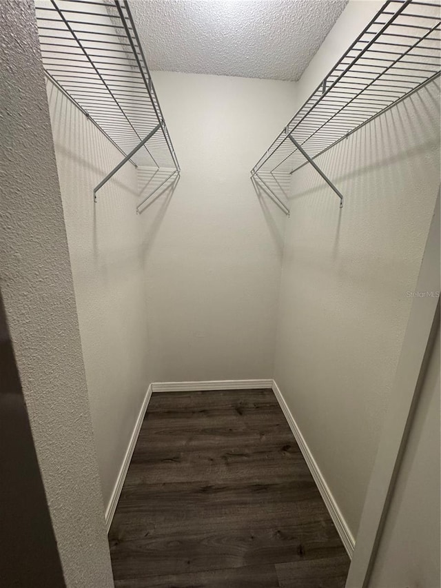 4503 3rd Street Cir W Unit 266, Bradenton, FL 34207 - spacious closet with dark wood-type flooring