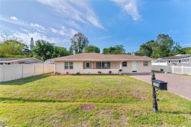 2108 Outer Dr, Sarasota, FL 34231 - single story home featuring stucco siding and driveway