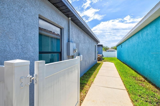 2419 29th Ave E, Palmetto, FL 34221 - view of home's exterior featuring stucco siding