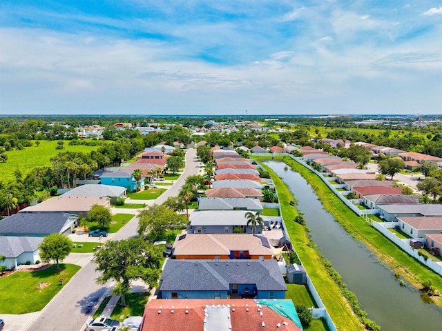 2419 29th Ave E, Palmetto, FL 34221 - aerial perspective of suburban area featuring a nearby body of water