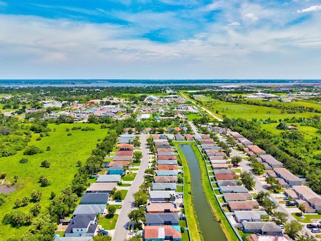 2419 29th Ave E, Palmetto, FL 34221 - aerial perspective of suburban area with a large body of water
