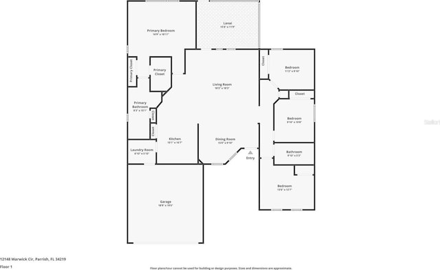 12148 Warwick Cir, Parrish, FL 34219 - photo 41