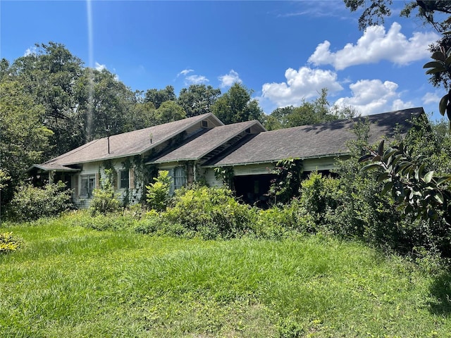 view of ranch-style home