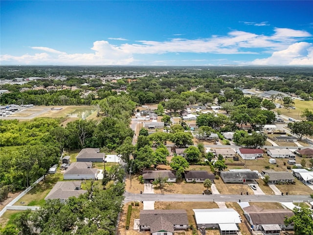 aerial perspective of suburban area