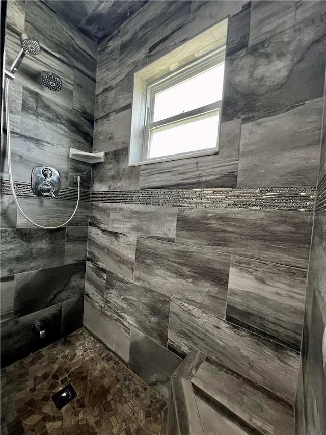 3804 Perugia Ave, Sebring, FL 33872 - bathroom featuring tiled shower