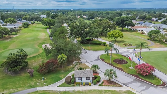3154 Prairie Dunes Cir W, Lakeland, FL 33810 - aerial view of residential area featuring a local golf course