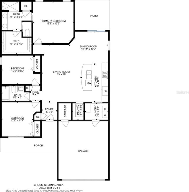 1205 Third Ct, Eagle Lake, FL 33839 - view of home floor plan