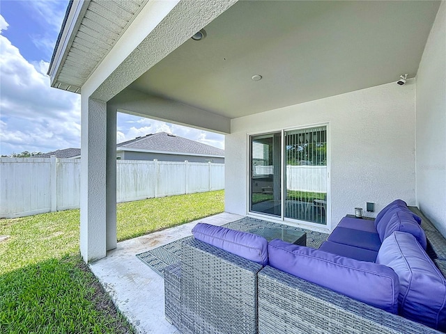 1205 Third Ct, Eagle Lake, FL 33839 - view of patio / terrace with outdoor lounge area