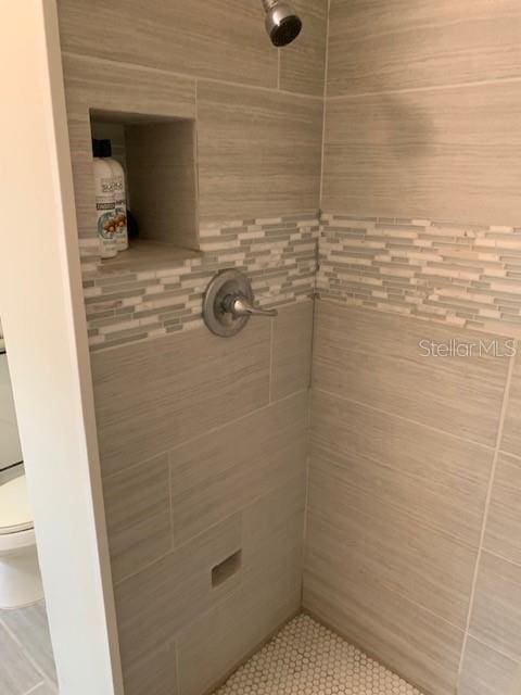 402 S Franklin St, Sebring, FL 33870 - bathroom with tiled shower and toilet