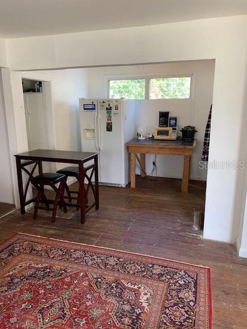 402 S Franklin St, Sebring, FL 33870 - dining room with hardwood / wood-style flooring
