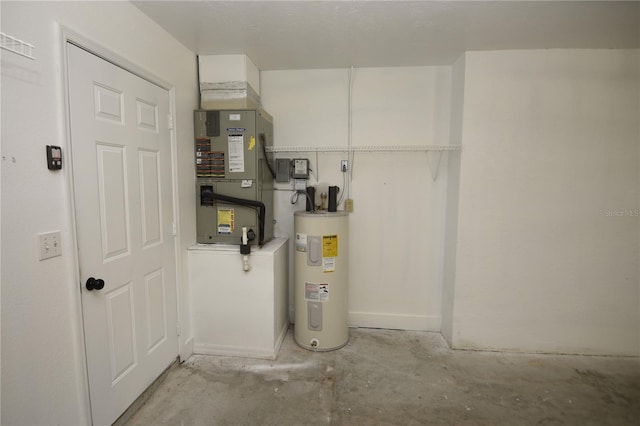 1922 N Torrington Rd N, Avon Park, FL 33825 - utilities with water heater and heating unit
