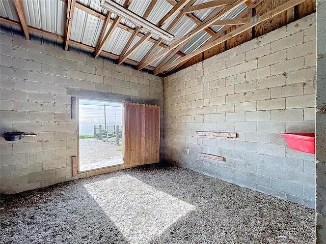 1711 Estes Rd, Bartow, FL 33830 - misc room featuring concrete block wall
