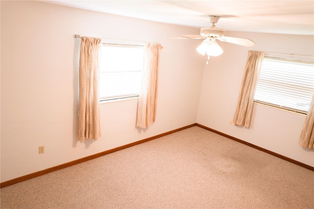 111 Deen Blvd, Auburndale, FL 33823 - spare room featuring light colored carpet and ceiling fan
