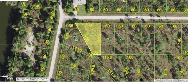 27265 Gardenia Ter, Punta Gorda FL, 33955 land for sale