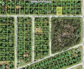 21068 Dearman Ave, Port Charlotte FL, 33954 land for sale