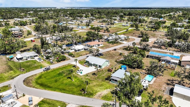 view of aerial view