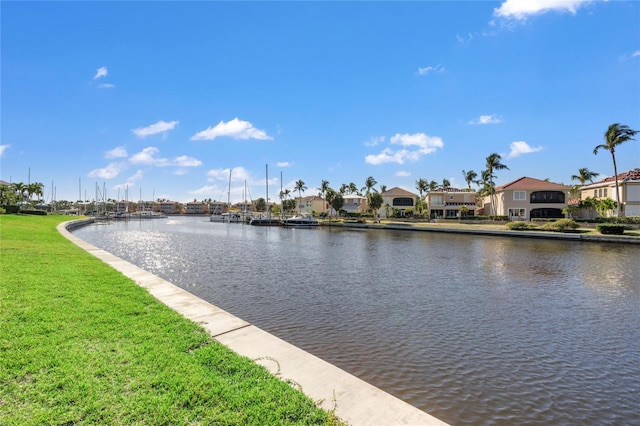 property view of water