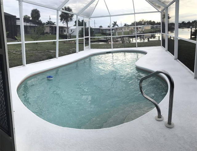 4127 Gardner Dr, Port Charlotte, FL 33952 - pool with a lanai and a patio