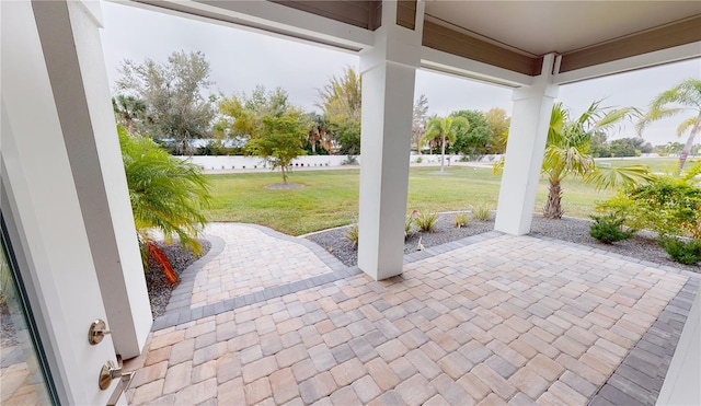 view of patio