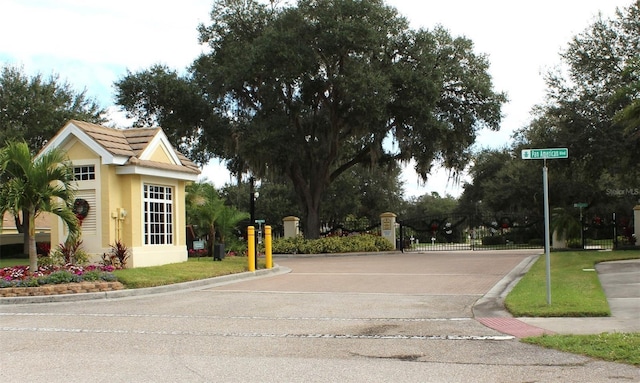 view of road