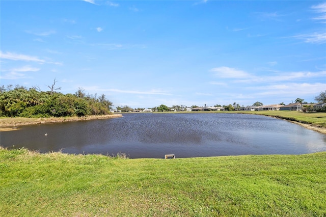 property view of water