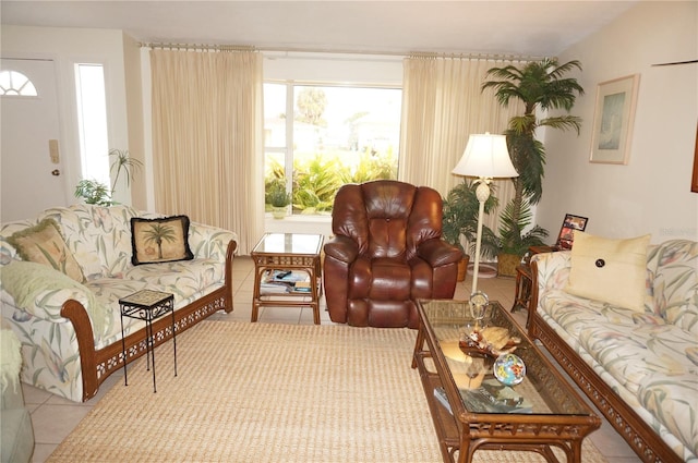 view of living room