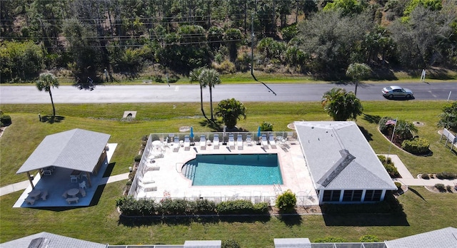 view of birds eye view of property