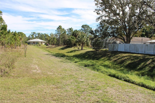 view of yard