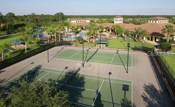 view of sport court