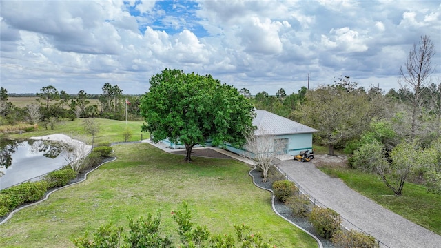 view of drone / aerial view