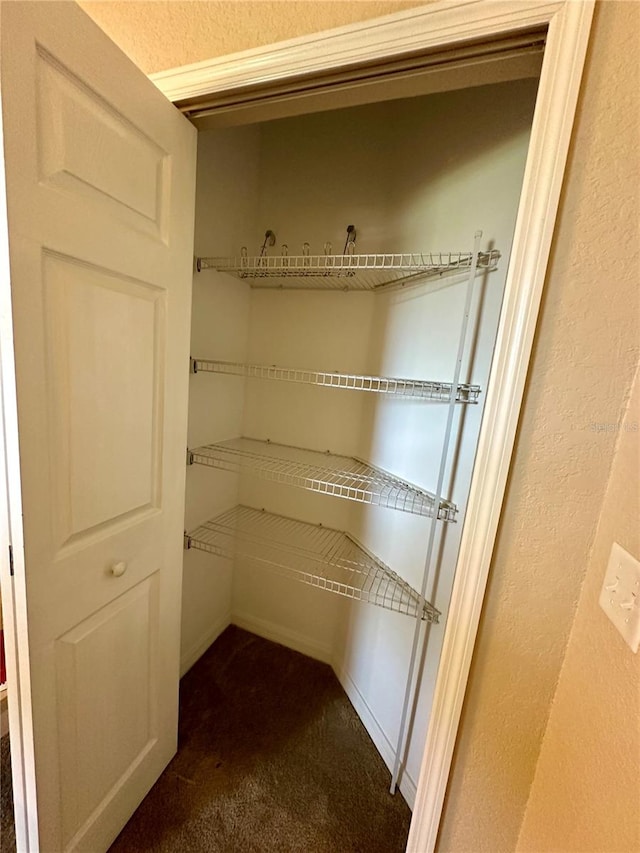 view of pantry