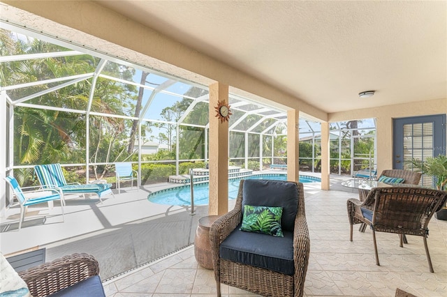 sunroom / solarium with plenty of natural light