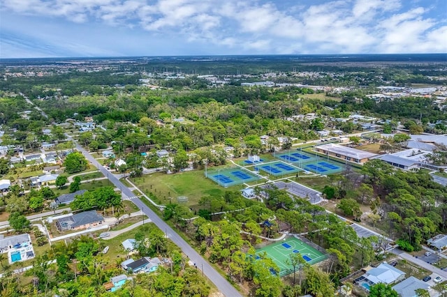 view of aerial view