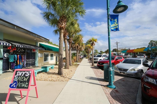 view of street