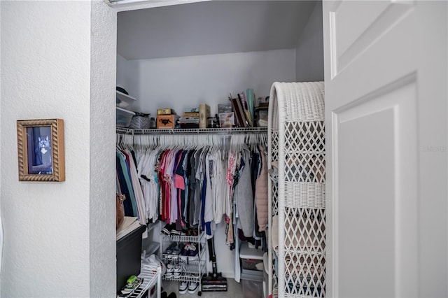 view of spacious closet