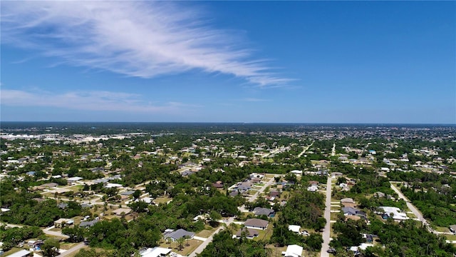 view of aerial view