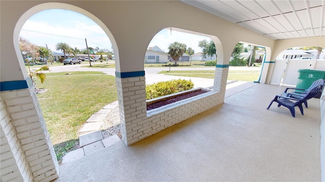 view of patio