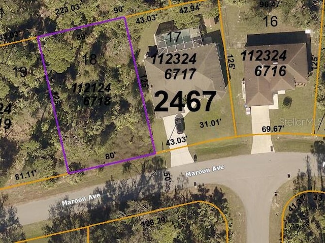 Maroon Ave, North Port FL, 34288 land for sale