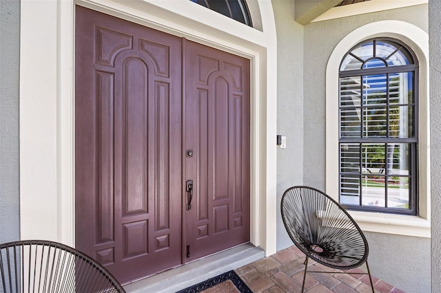 view of entrance to property