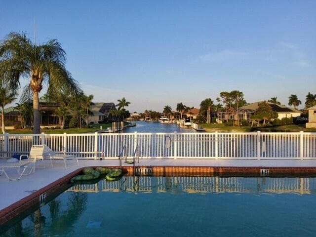 view of pool