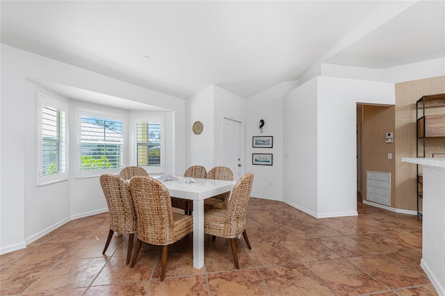 view of dining room